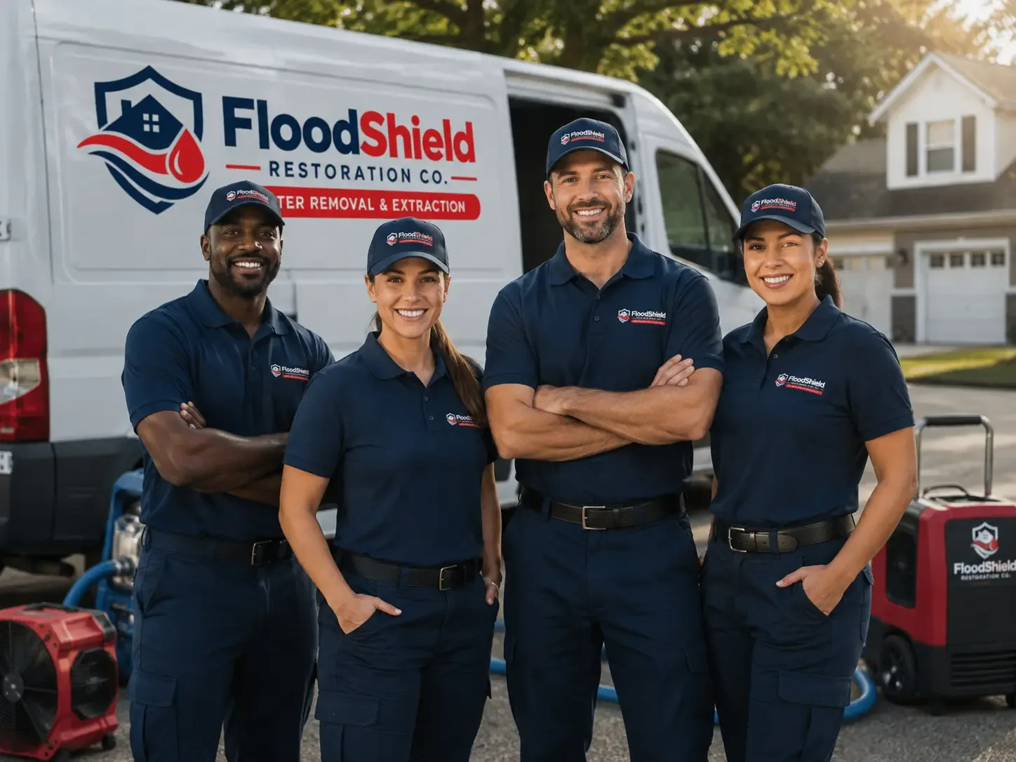 Flood Damage Restoration company in Telferner, TX
