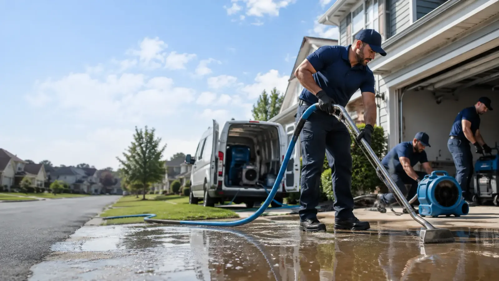 Flood Damage Restoration in Telferner, TX